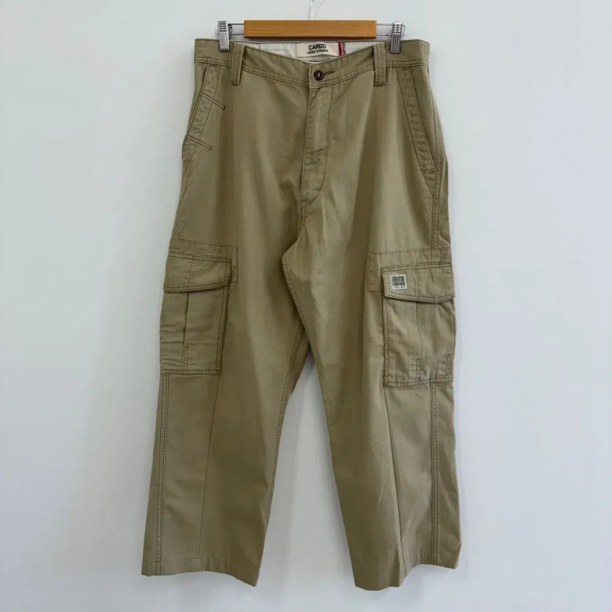 34 リーバイス 00s ワイド カーゴ パンツ ズボン N6366
