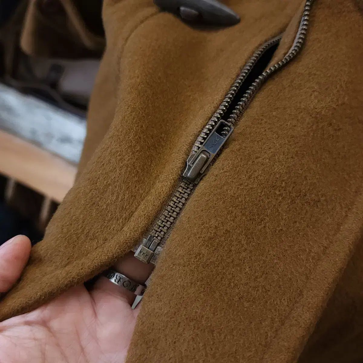 ダッフルコート ブラウン