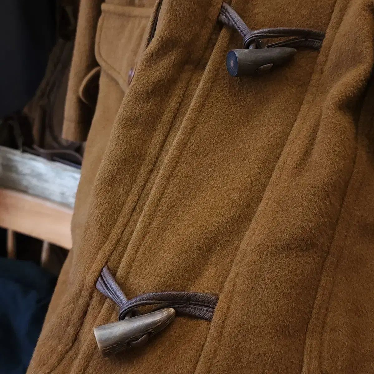 ダッフルコート ブラウン