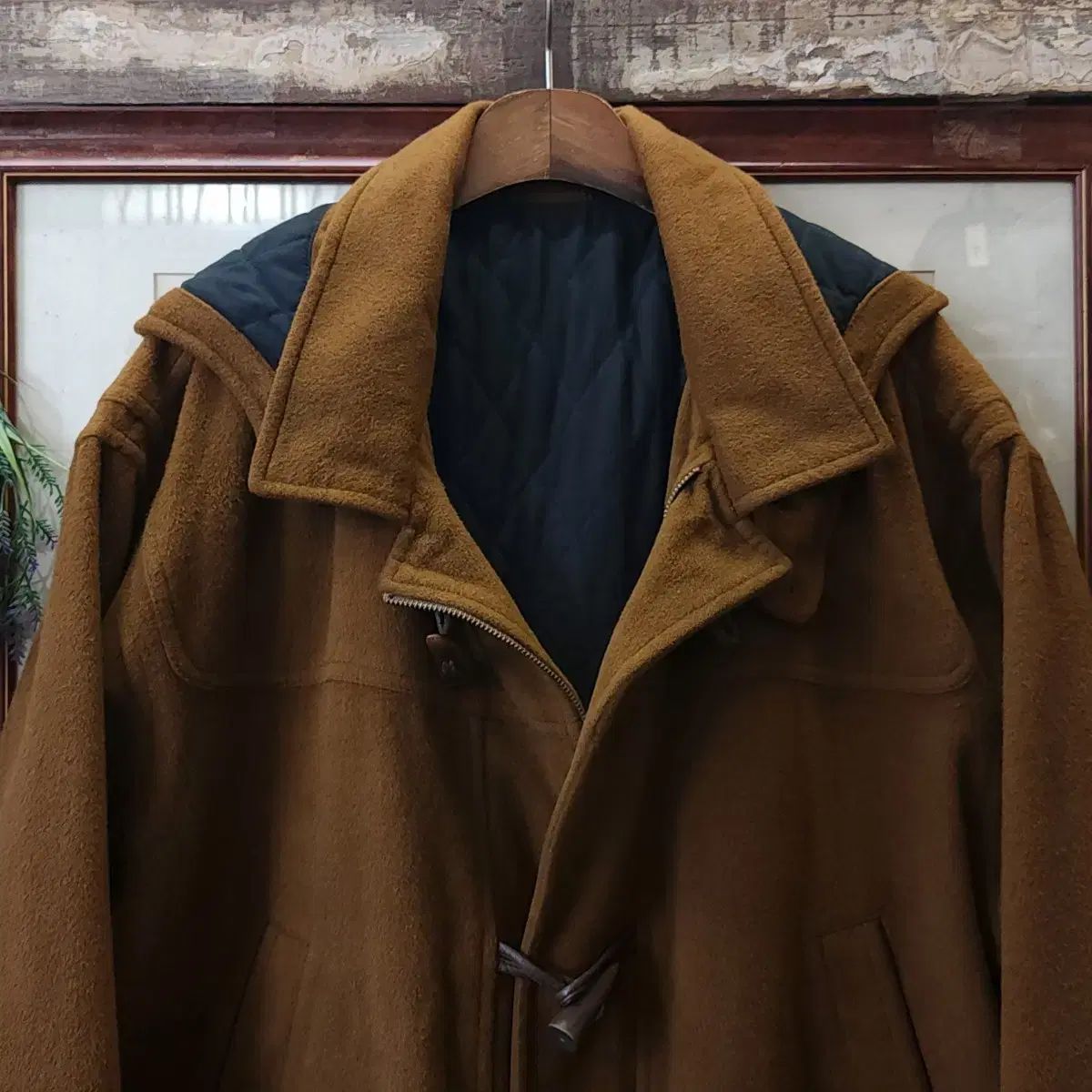 ダッフルコート ブラウン