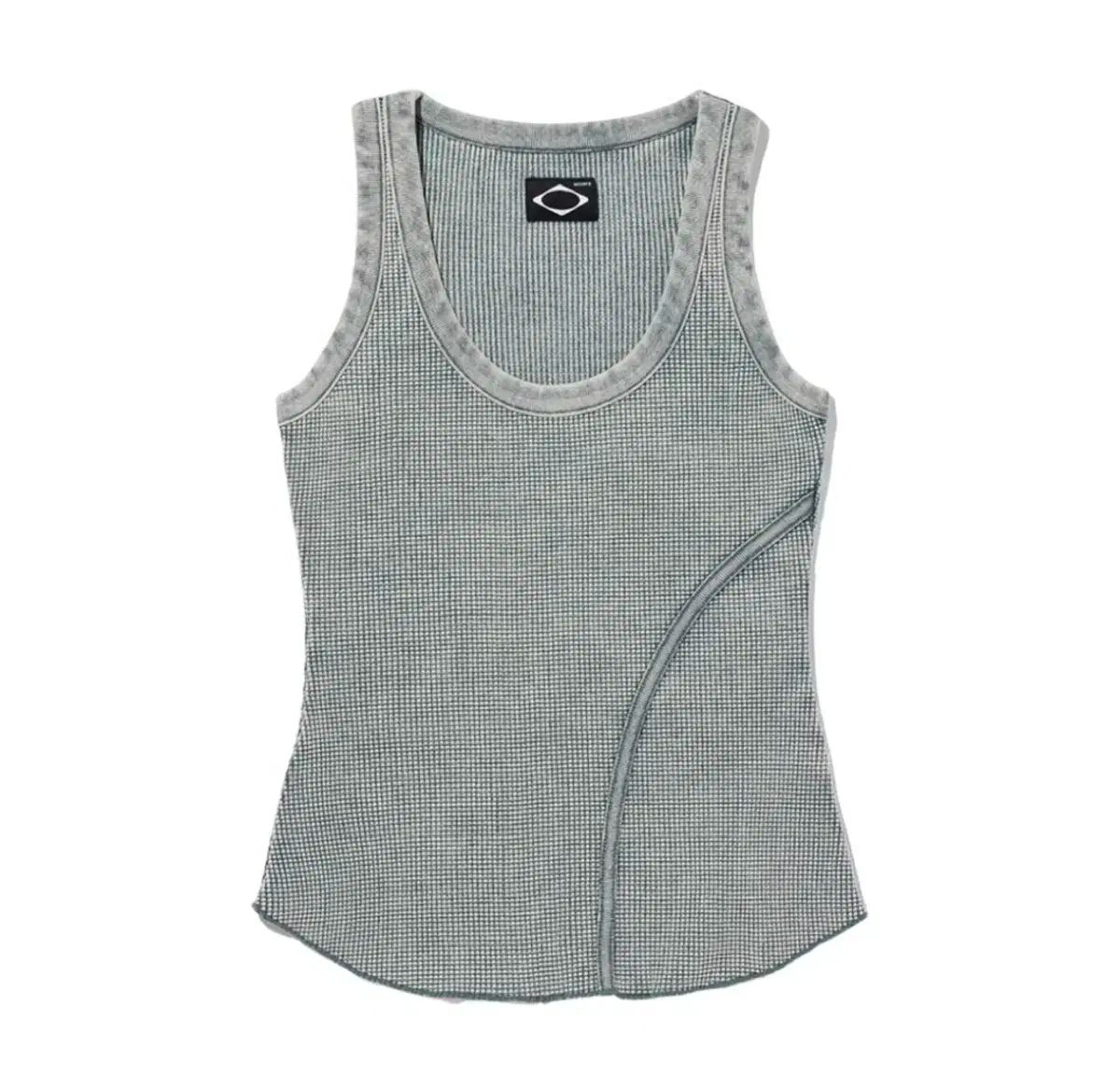 スモール S ミスチーフ レイヤード ワッフル フーディー セット ブリーチド カーキ