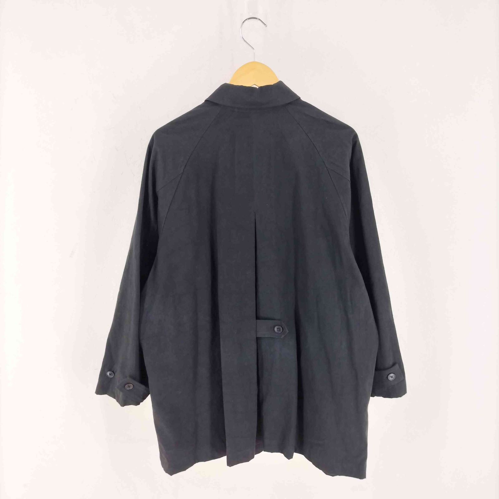 ユーズドフルギ 古着 かぐれ コットンバックタックショートコート レディース