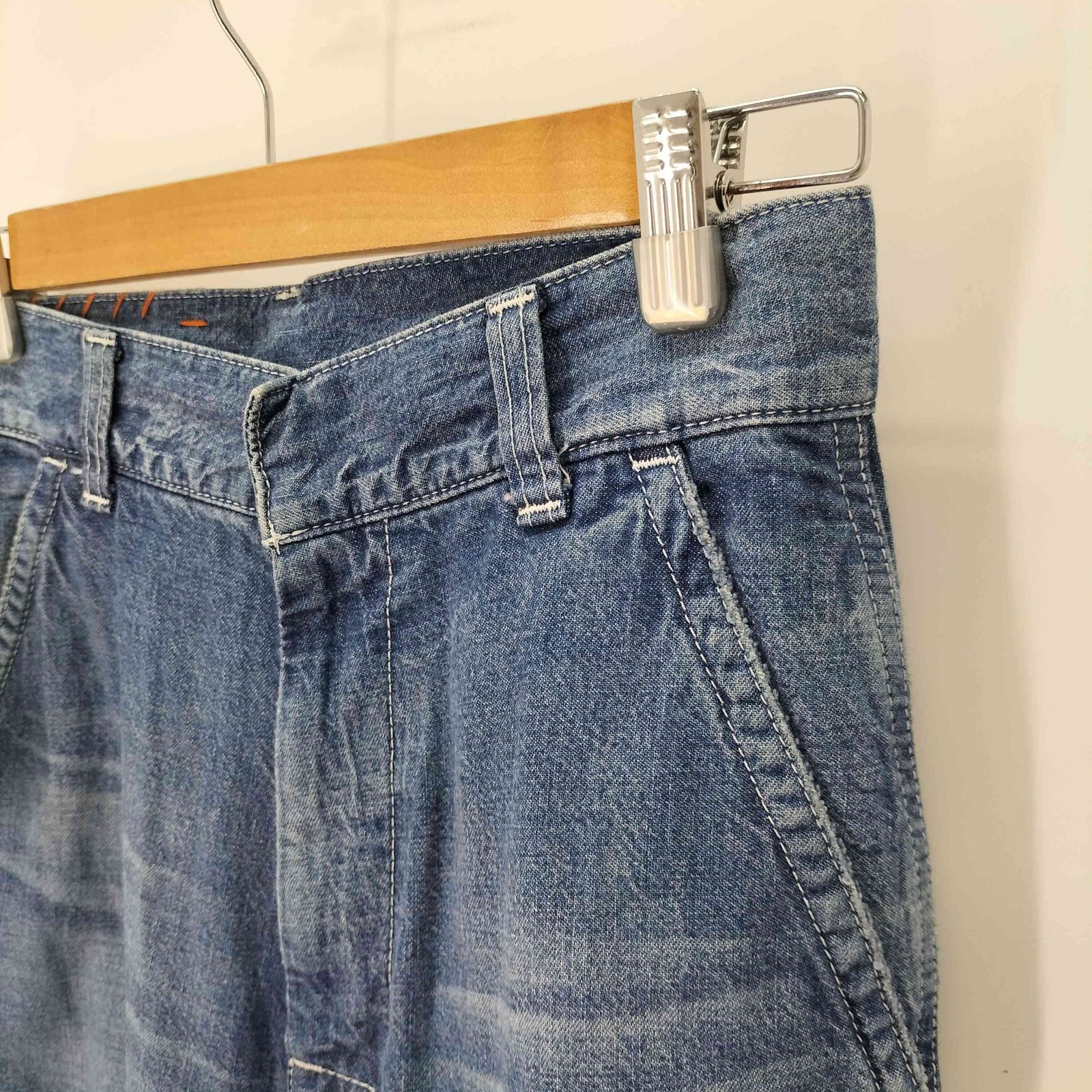 ペインターデニムパンツ レディース