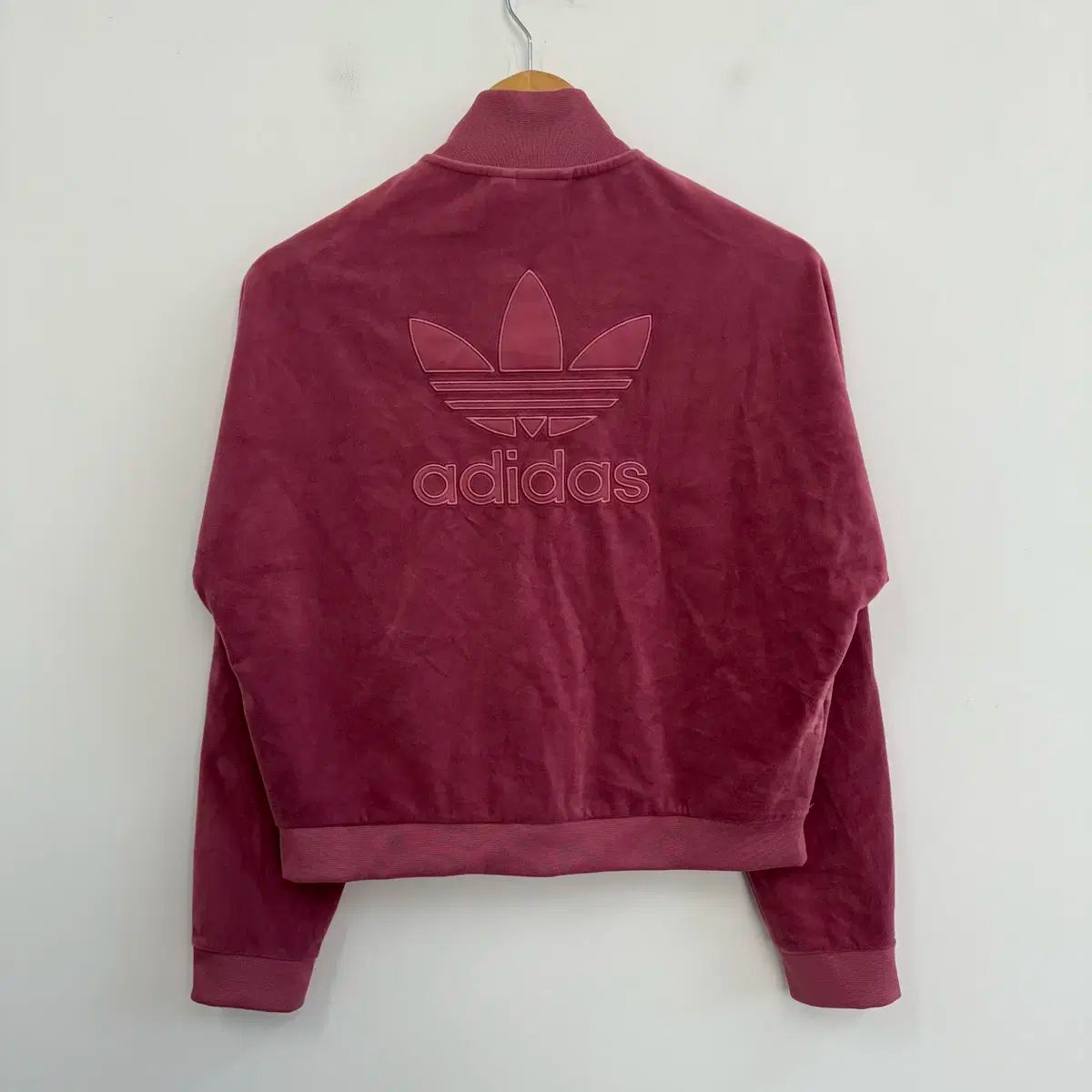 S アディダス ベロア ツアーベルベット ファイヤーバード トラックジャージ N6600