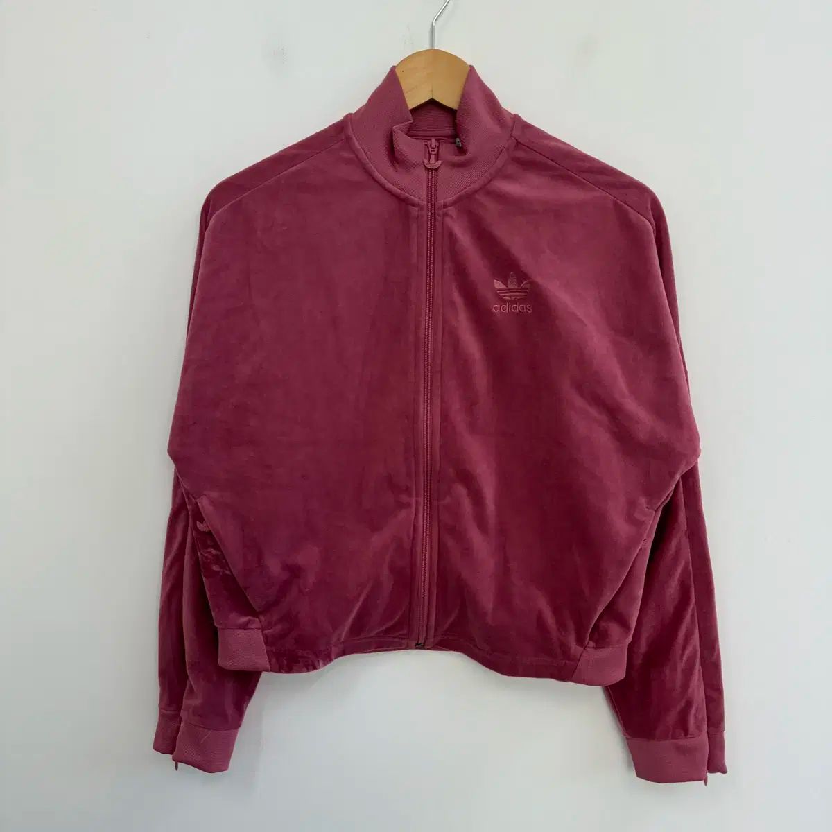 S アディダス ベロア ツアーベルベット ファイヤーバード トラックジャージ N6600
