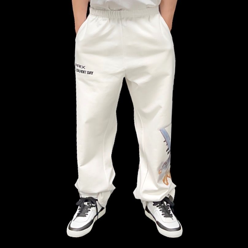 PRIX Workshop プリックスワークショップ Warthog Sweatpants 戦闘機 射撃 シューティング プリント ブーツカット フ スウェットパンツ ニュージーランド ゲーム デジタル マシン カルチャー アリアナグランデ愛用 ブランド