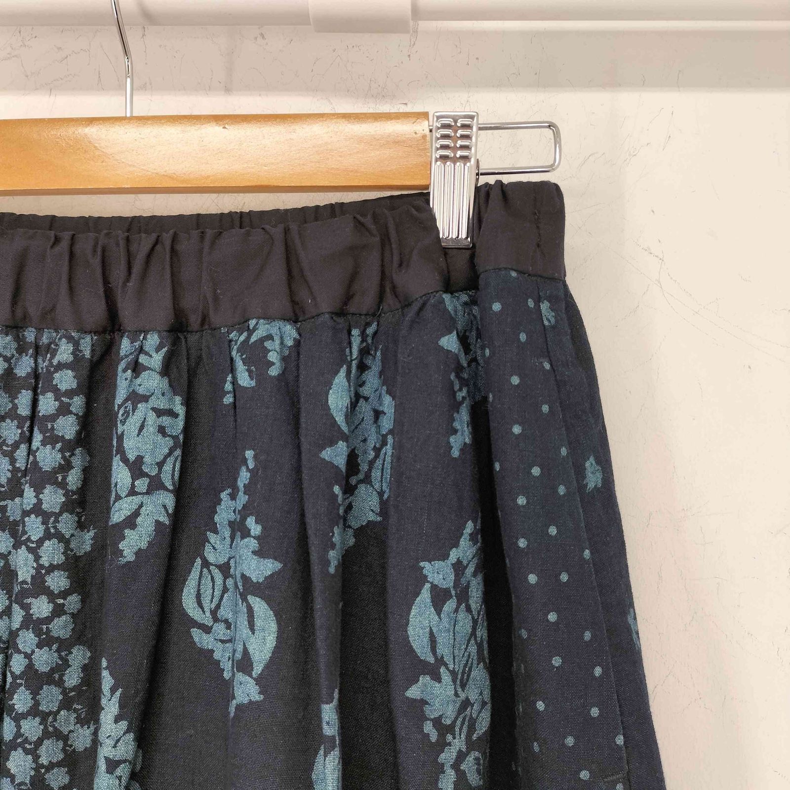 インディゴ抜染