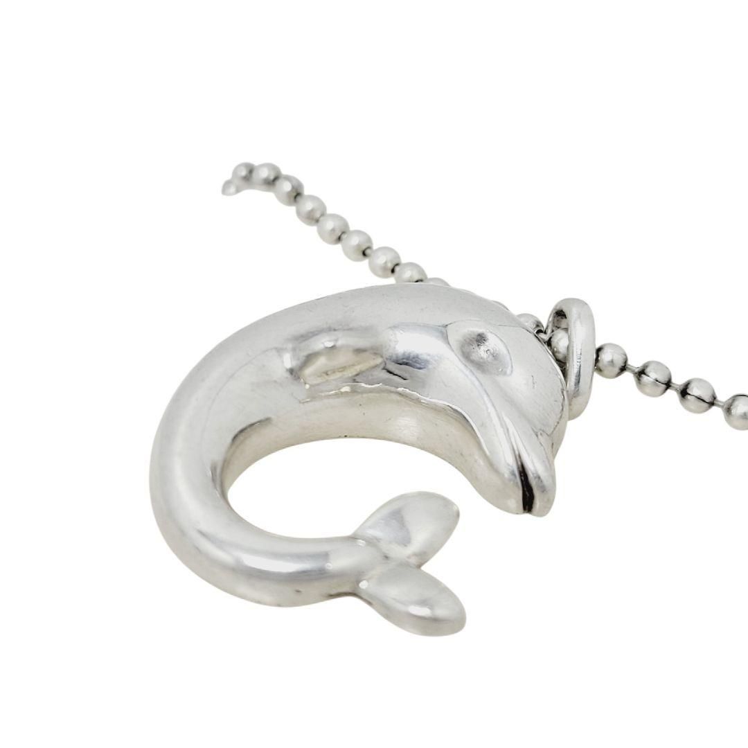 AlenDione ネックレス イルカ 925 ボールチェーン