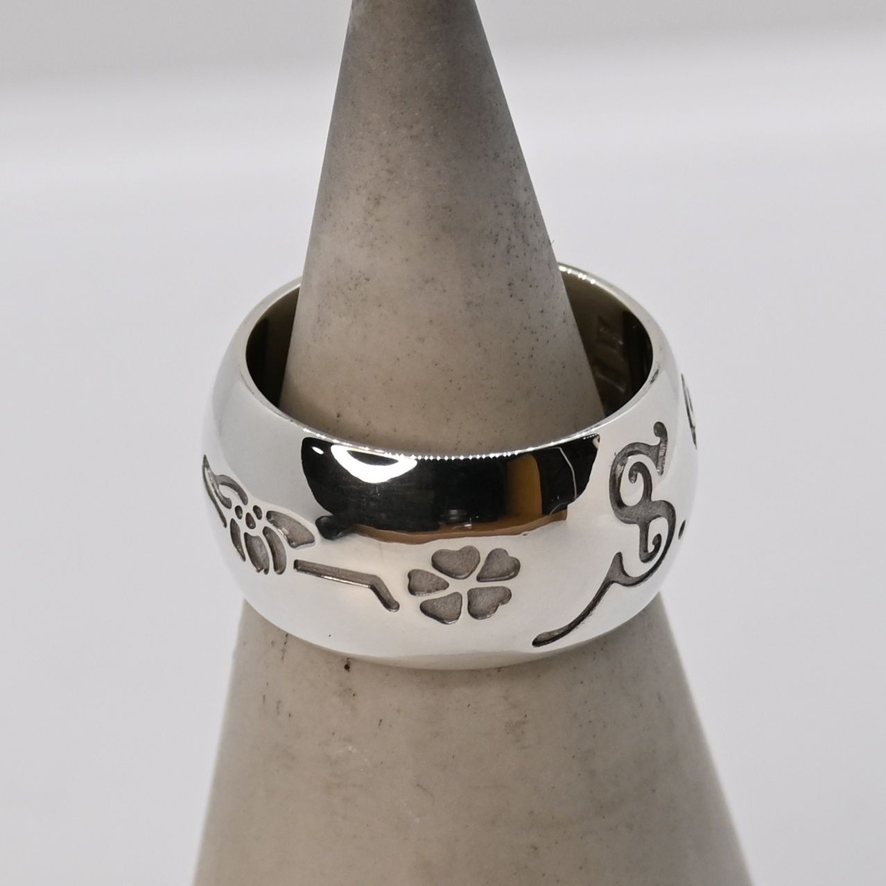 研磨済 BVLGARI リング Save the Children 10号 SV925 ブルガリ