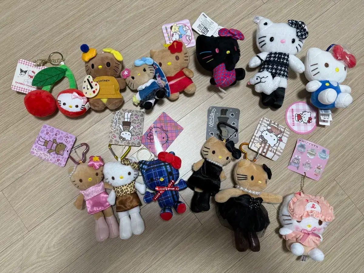 ぬいぐるみ キーリング ぬい まとめ 大体200個