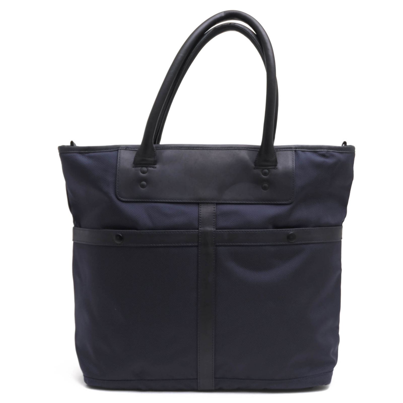 ポーター 吉田カバン PORTER バッグ トートバッグ 鞄 ハンドバッグ メンズ 男性 男性用 ナイロン レザー 革 本革 ネイビー 紺 111-01284 SENSATION TOTE BAG センセーション A4ファイル収納可 ノートPC収納可 肩掛け