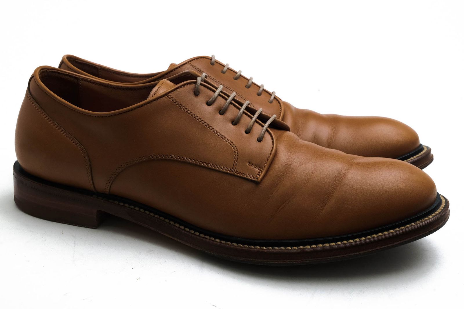 ダンヒル Dunhill シューズ ビジネスシューズ 靴 ビジネス メンズ 男性 男性用 レザー 革 本革 ブラウン 茶 L 600 T ダービーシューズ プレーントゥ