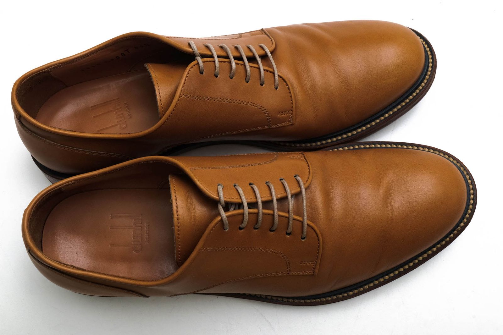  ダンヒル Dunhill シューズ ビジネスシューズ 靴 ビジネス メンズ 男性 男性用 レザー 革 本革 ブラウン 茶 L 600 T ダービーシューズ プレーントゥ ドレス ビジネスシューズ ブーツ 革靴