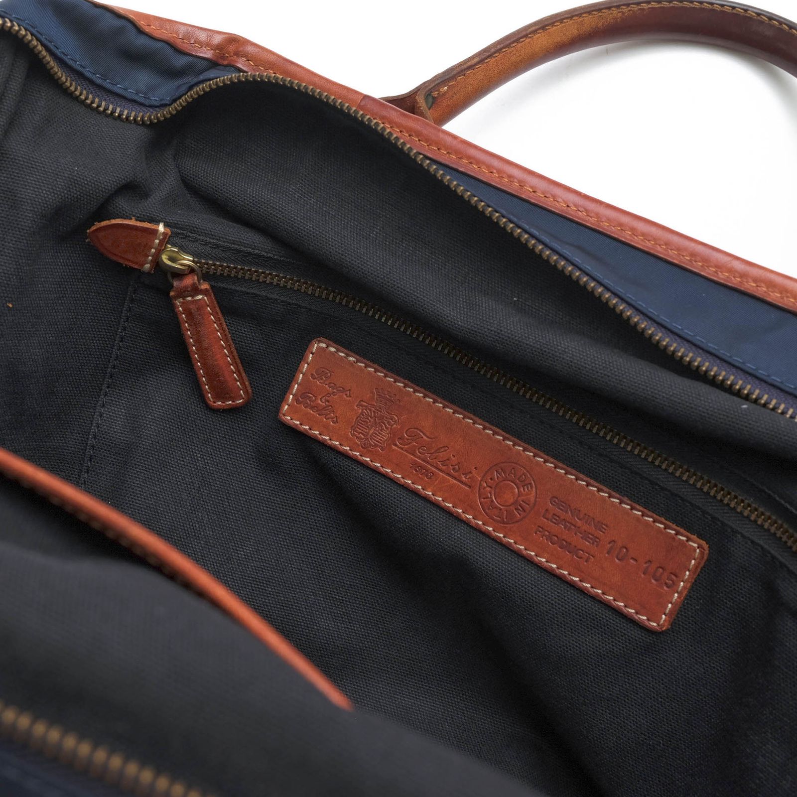 フェリージ Felisi バッグ ブリーフケース ビジネスバッグ 鞄 ビジネス メンズ 男性 男性用 ナイロン レザー 革 本革 ネイビー 紺 10 105 DS A4サイズ収納可 WWW_KARIMZIABAT_FR