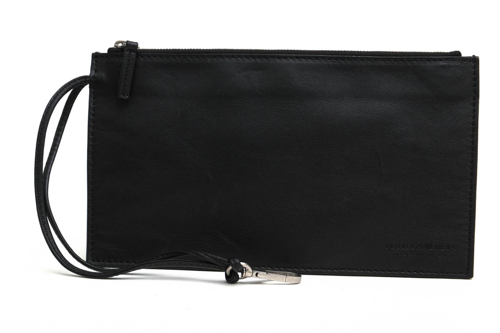 ボッテガヴェネタ BOTTEGA VENETA バッグ セカンドバッグ クラッチバッグ 鞄 メンズ 男性 男性用 レザー 革 本革 ブラック 黒 ユニセックス 男女兼用