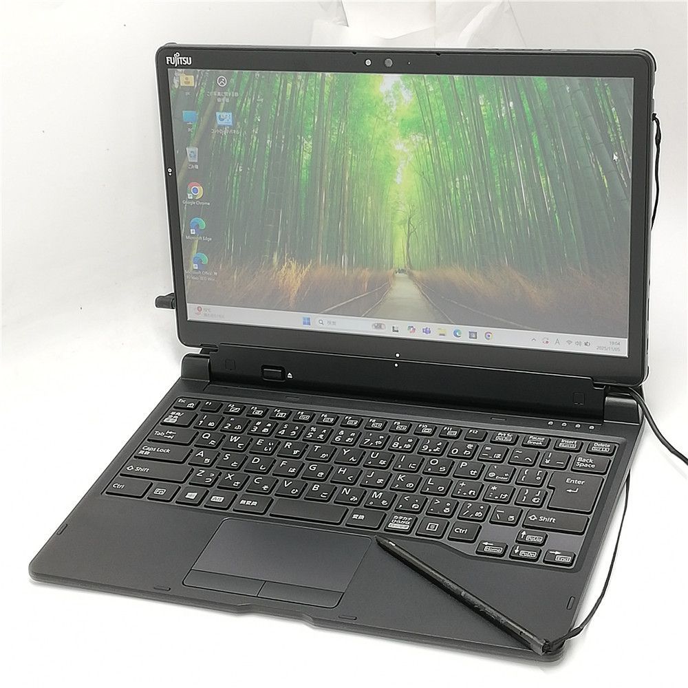 Wi-Fi有 富士通 タブレット Q739 AE 第8世代 Core i3 8145U 高速SSD 無線LAN Bluetooth カメラ Windows11 Office済 即使用可