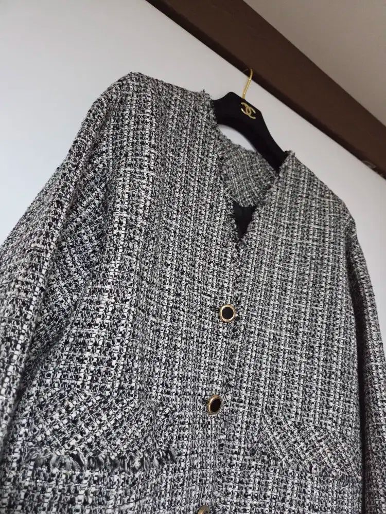 SJSJ 22 レス ツイード ジャケット