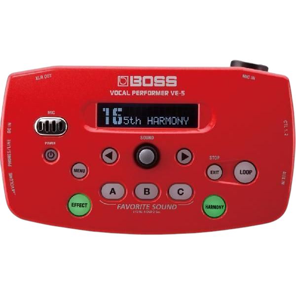 WJ 97 BOSS VE-5 レッド VE-5-RD ボーカルエフェクター