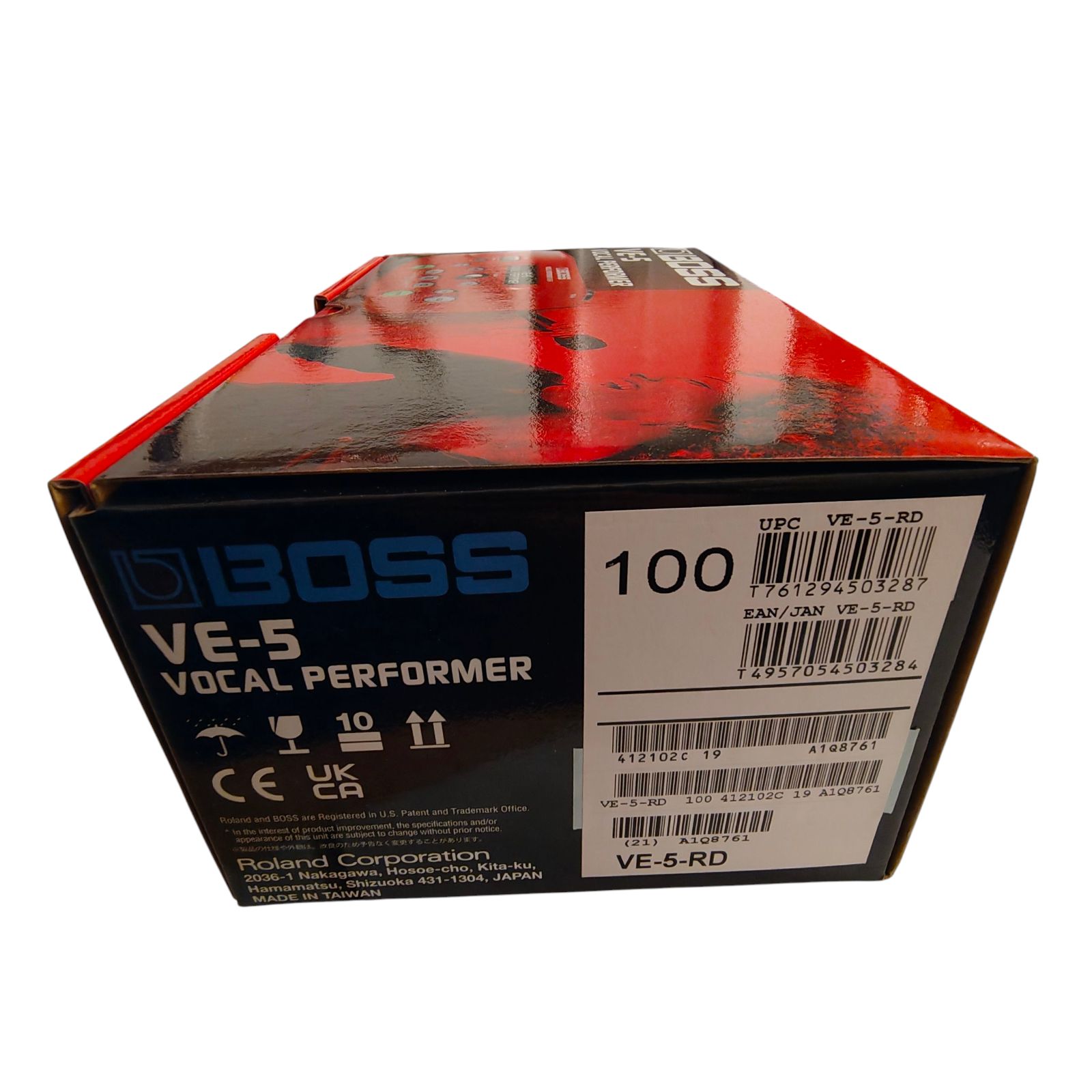 WJ 97 BOSS VE-5 レッド VE-5-RD ボーカルエフェクター 音響機材 ボーカルマイク