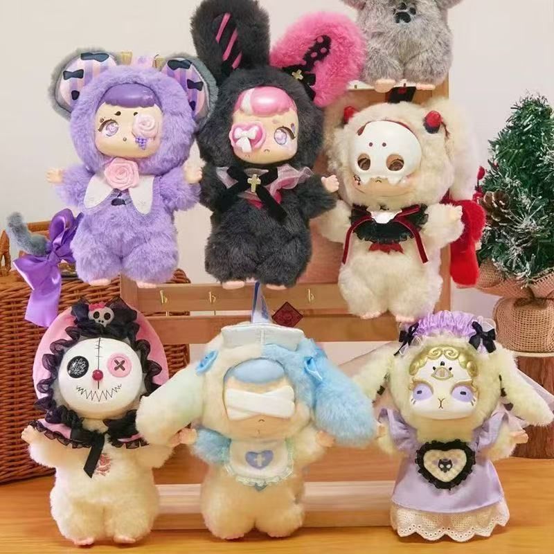 KASA 不思議なドリームランド シリーズ ぬいぐるみ ブラインドボックスセット 1BOX 6個入り