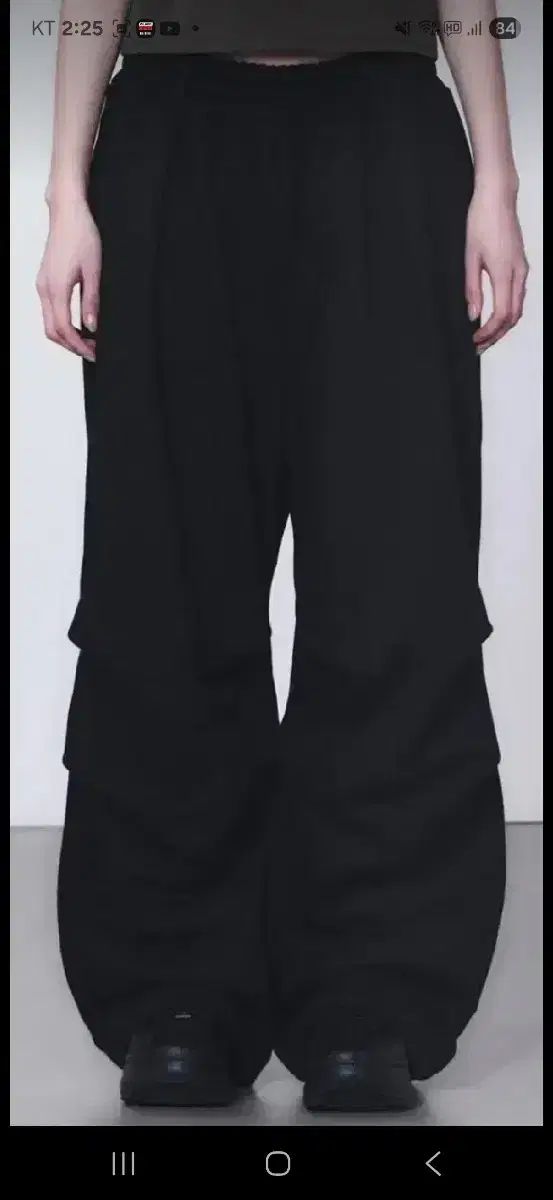 トリミングバード プリーツ パンツ