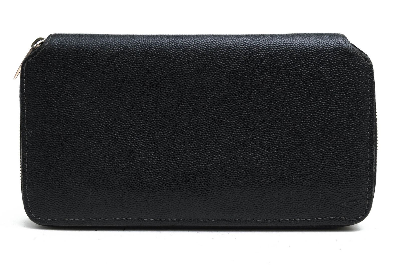 カルティエ Cartier 長財布 財布 ウォレット メンズ 男性 男性用 レザー 革 本革 ブラック 黒 Santos サントス 小銭入れあり ラウンドジップ ラウンドファスナー