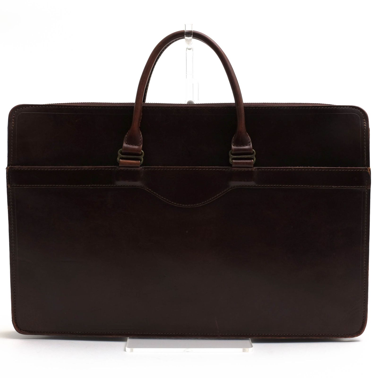 ホワイトハウスコックス Whitehouse Cox バッグ ブリーフケース ビジネスバッグ 鞄 ビジネス メンズ 男性 男性用 レザー 革 本革 ダークブラウン 茶 ブラウン L9892 BRIEFCASE BRIDLE
