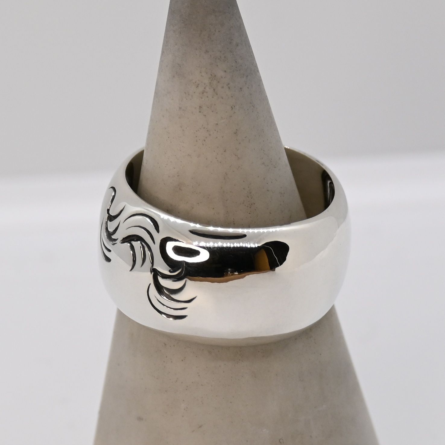 研磨済 ARIZONA DOM シルバー リング 18.5号 silver 925 アリゾナフリーダム 16g