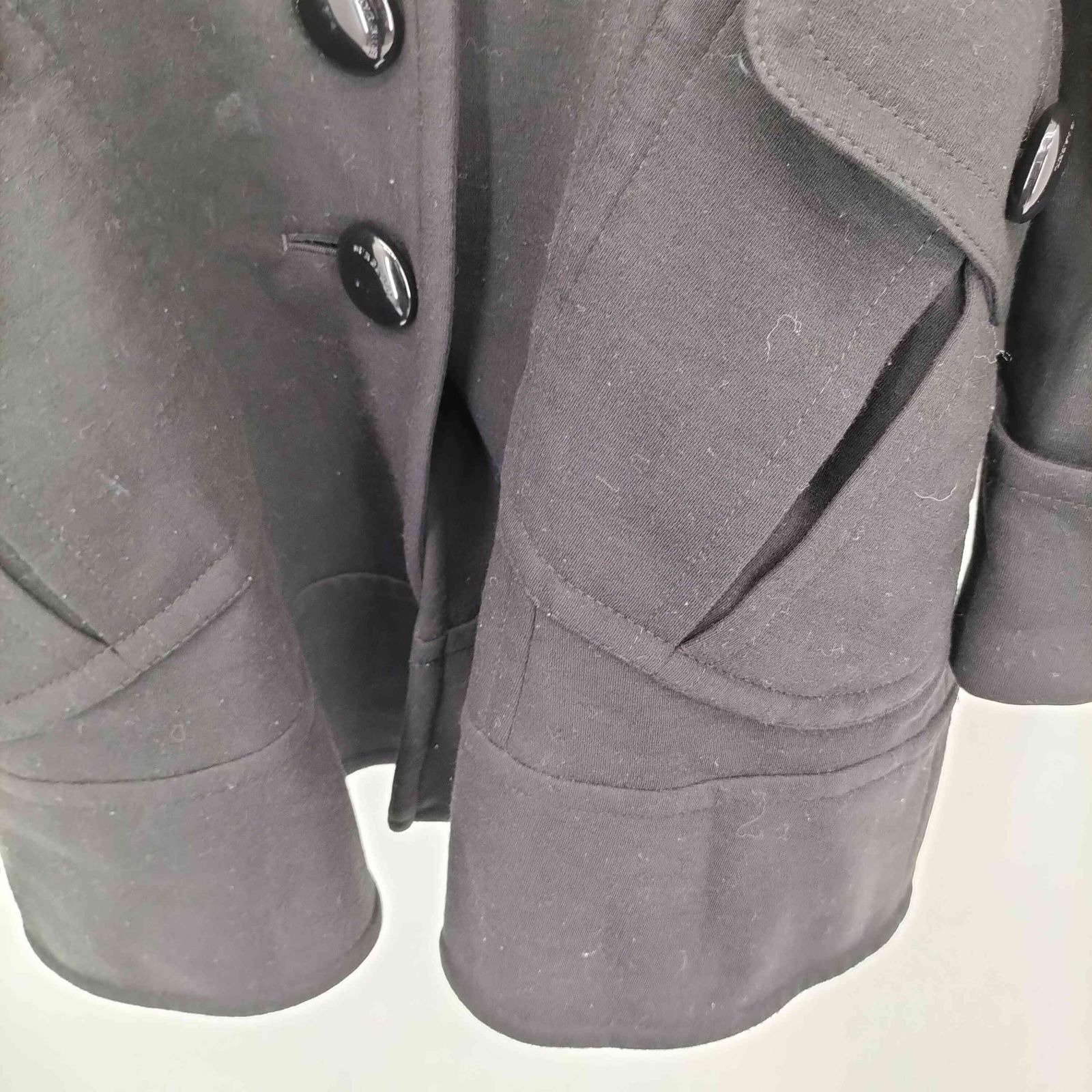 バーバリーブルーレーベル BURBERRY BLUE LABEL 裏地ノバチェック ウール チェスターコート レディース 36 GULLKHAN_COM