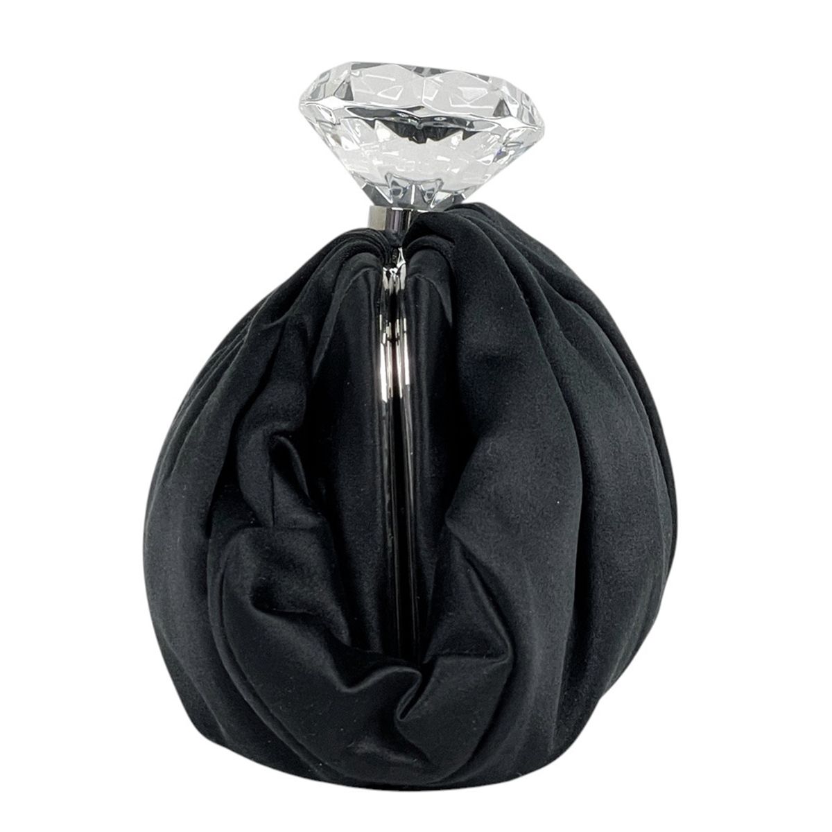 シャネル CHANEL ココマーク クラッチバッグ がま口 クラッチバッグ ファブリック ブラック レディース