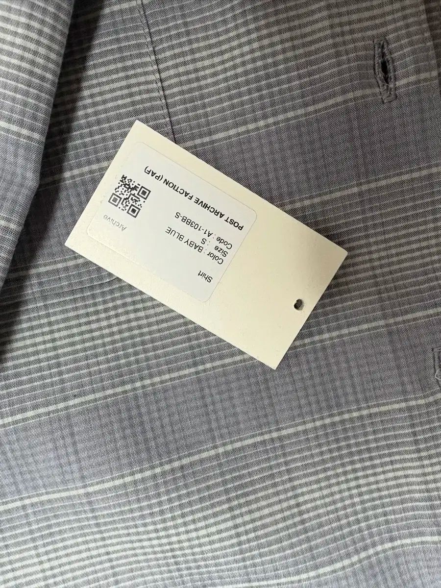 POST ARCHIVE FACTION 8 0 シャツ ベイビーブルー sサイズ