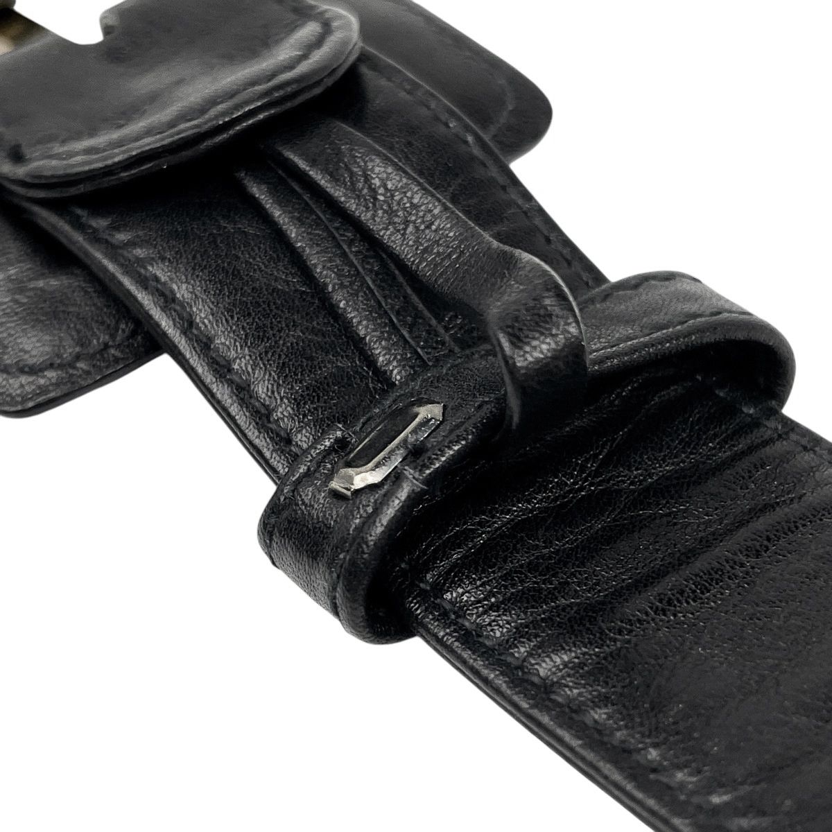 レザー ブラック