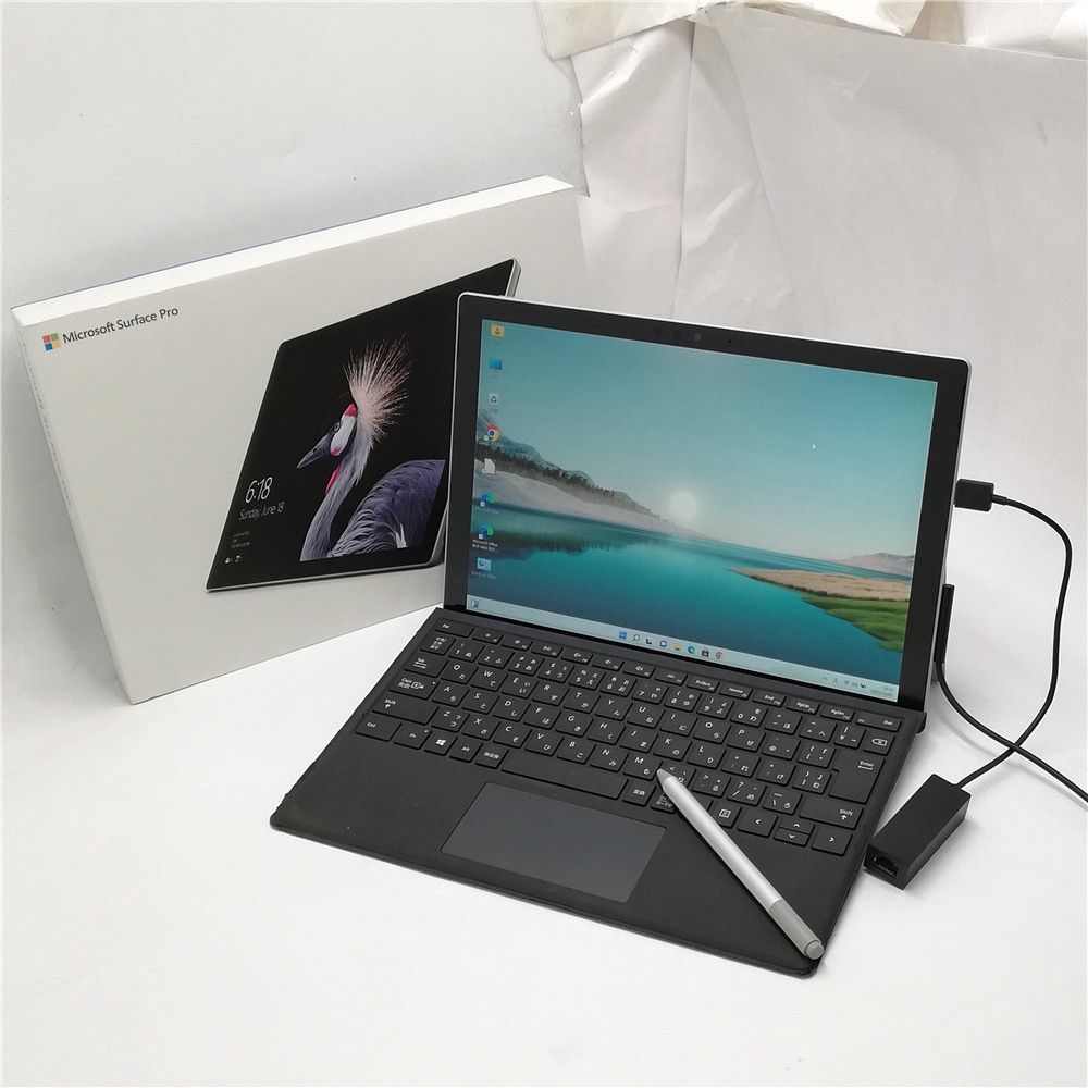 元 Wi-Fi有 Microsoft タブレット Surface Pro 5 1807 第7世代 Core i 8 GB 高速SSD 無線 Windows 11 Office済 即使用可
