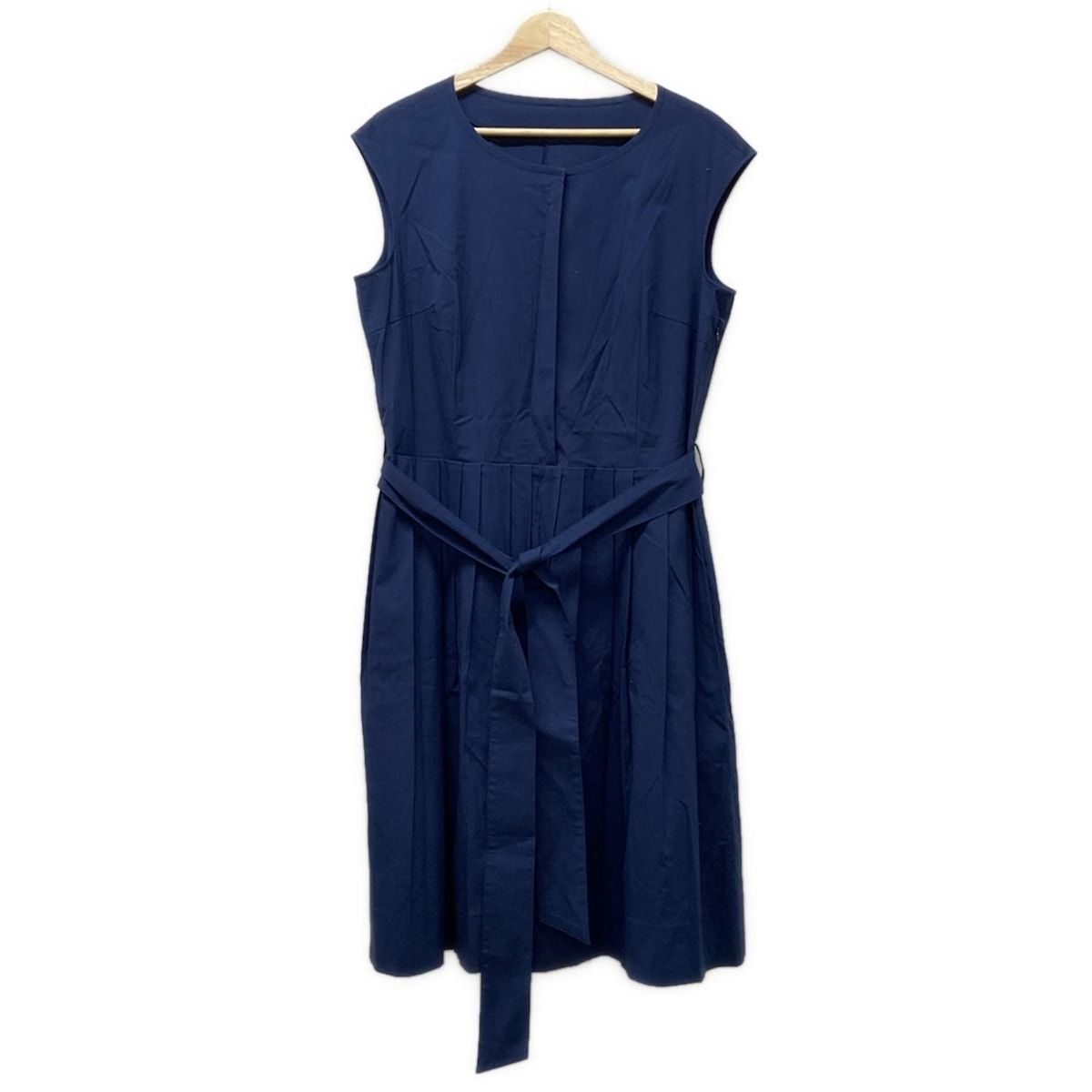 Leilian レリアン ワンピース サイズ13 S レディース - ブルー ノースリーブ ロング