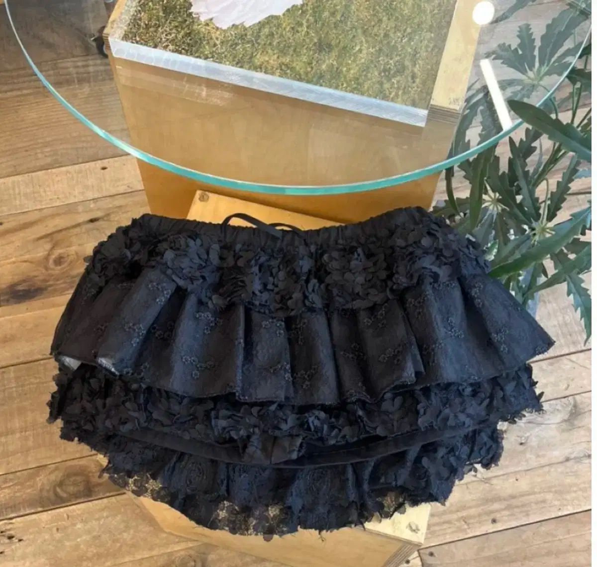 Glowny 글로니 Girl FRIEND レース フリル ミニ スカート