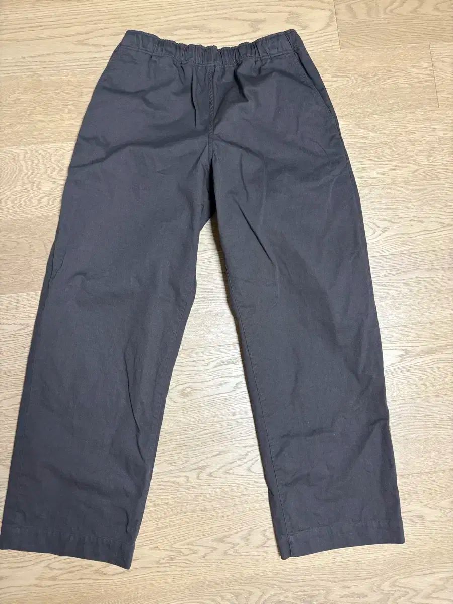 25 FW サステイン DARK ブラウン コットン パンツ