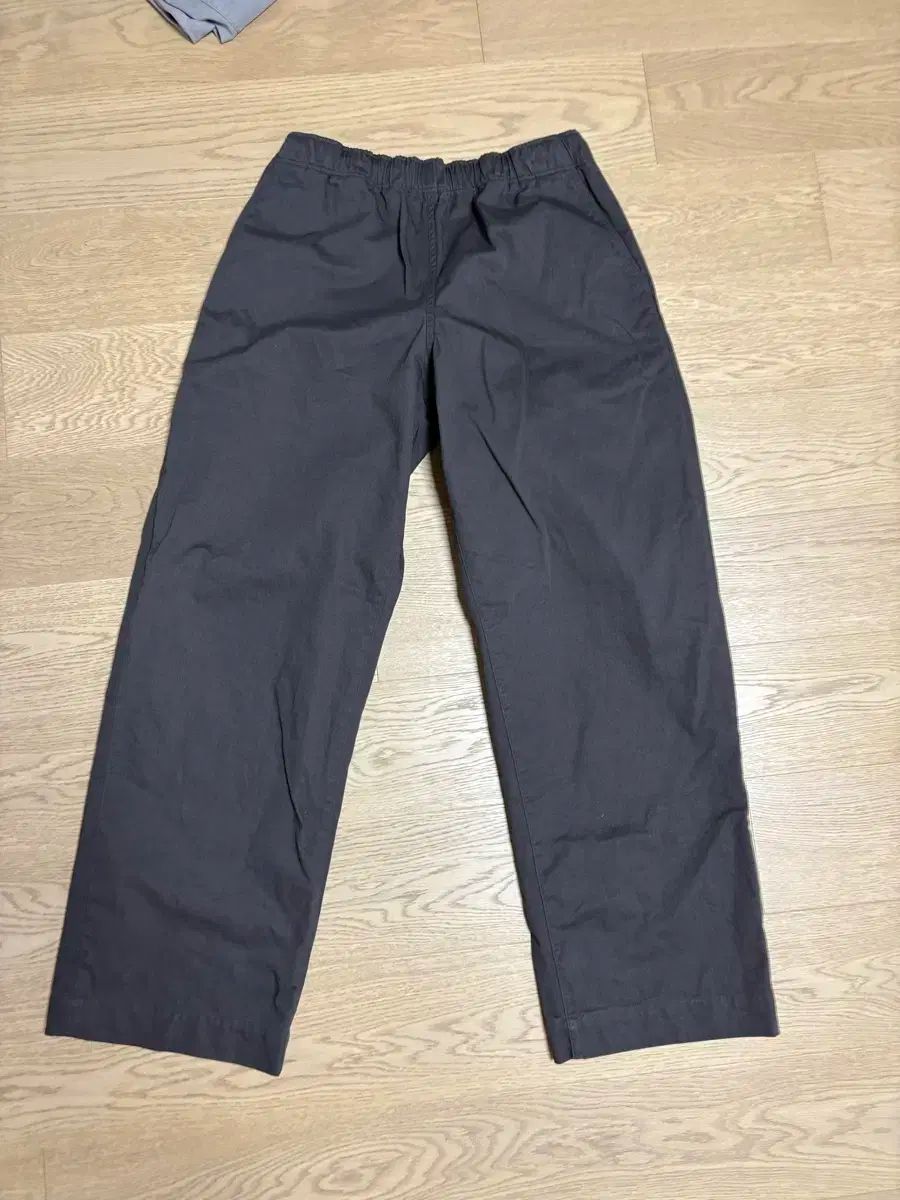 25FW サステイン DARK ブラウン コットン パンツ 3サイズ