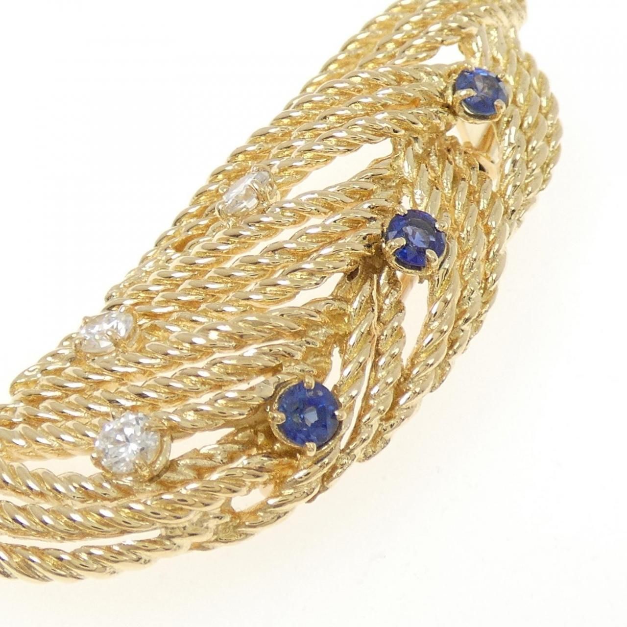 ヴィンテージ ティファニー サファイヤ ブローチ