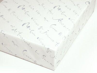 【　プロヴァンス 包装紙 ホワイト　】 ラッピング用品 ラッピング 包装 ギフトラッピング プレゼント 贈り物 消耗品 おしゃれ かわいい 業務用