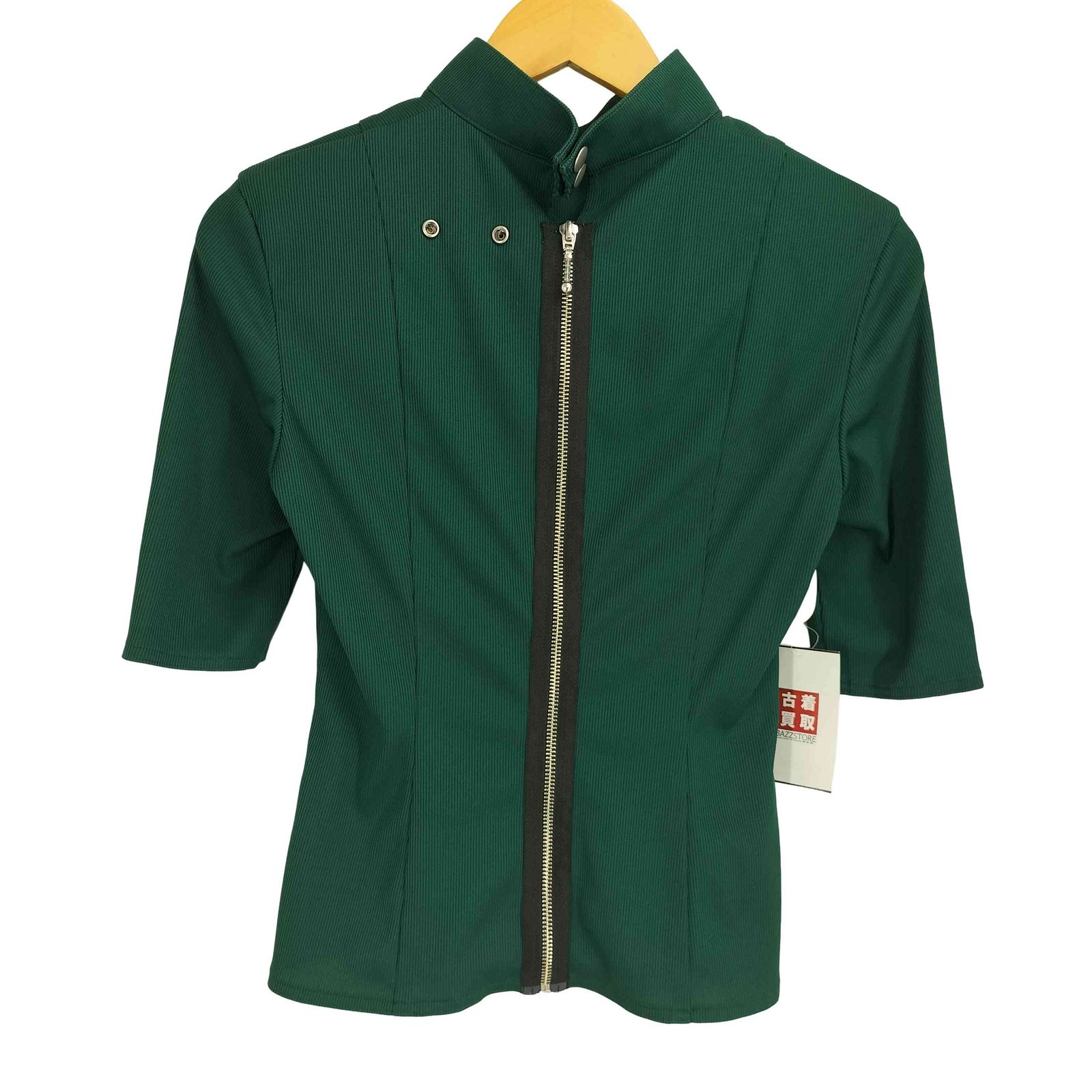 ユーズドフルギ 古着 EJ SHEYANG ジップアップ S S カットソー レディース 表記無