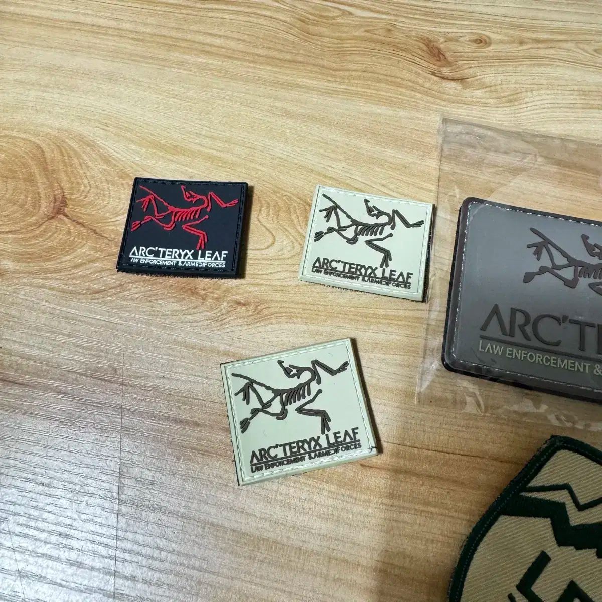 アークテリクス LEAF パッチ まとめ
