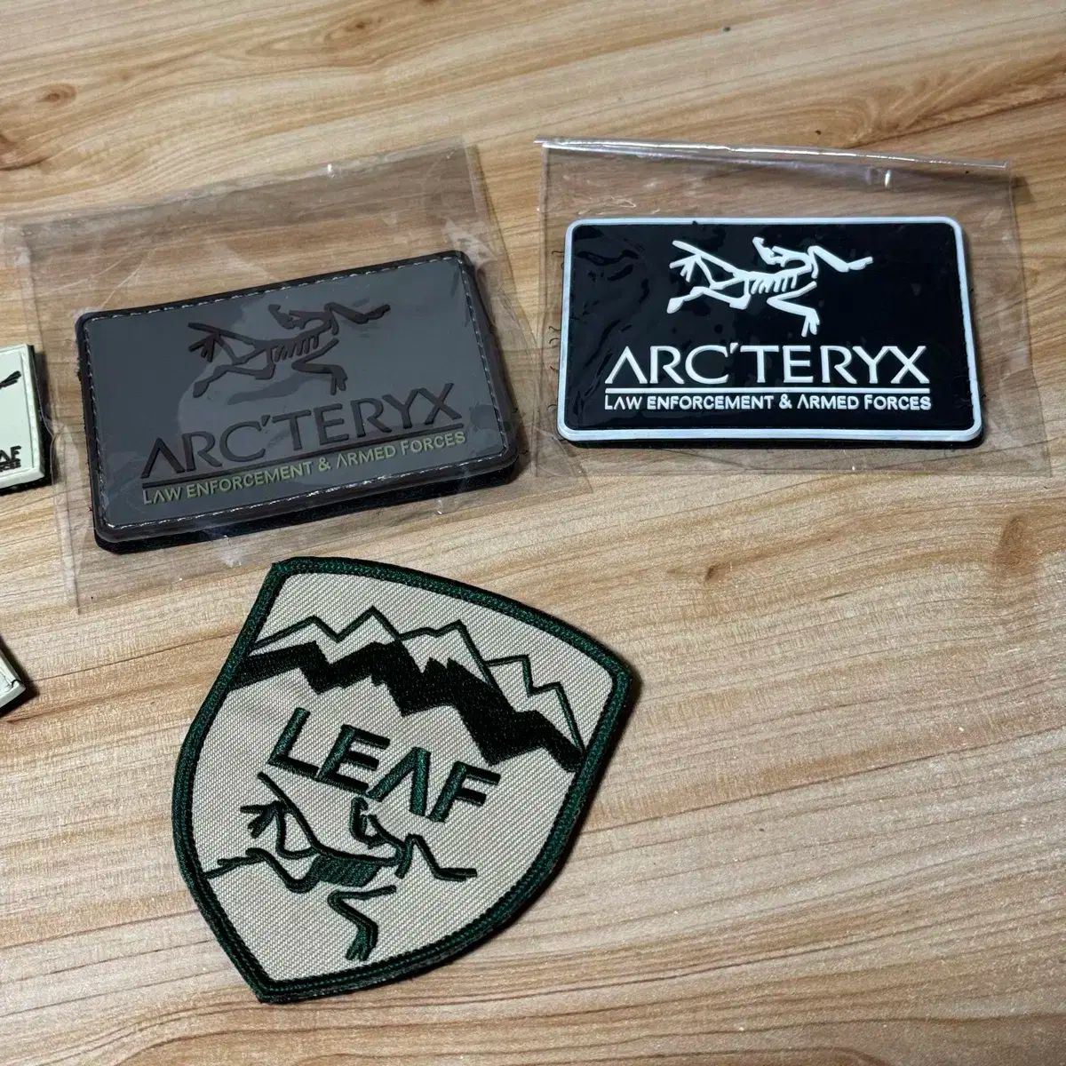 アークテリクス LEAF パッチ まとめ