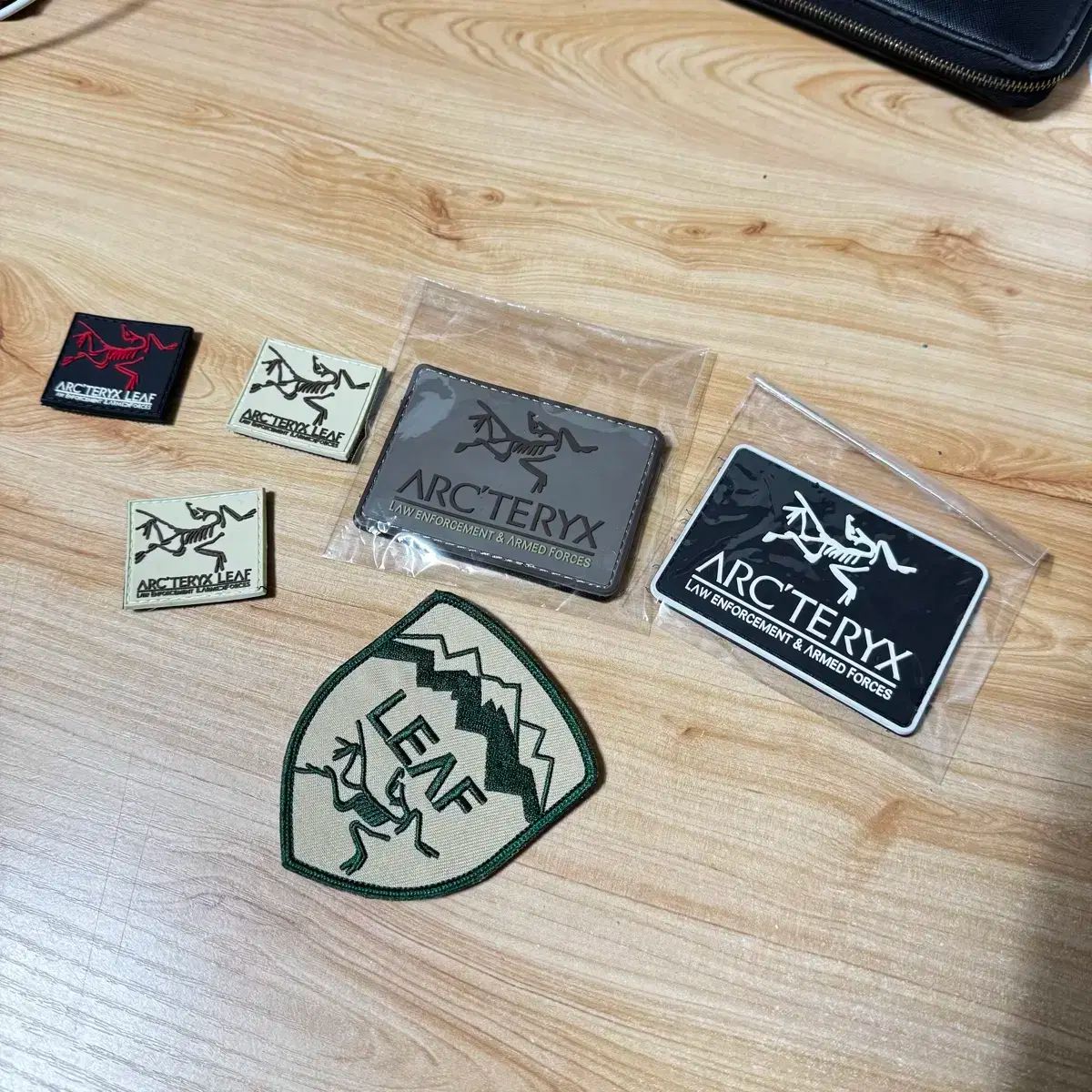 アークテリクス LEAF パッチ まとめ