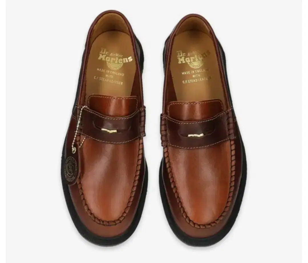 DR. MARTENS ドクターマーチン フェントン ローファー ブラウン made in england UK9 290