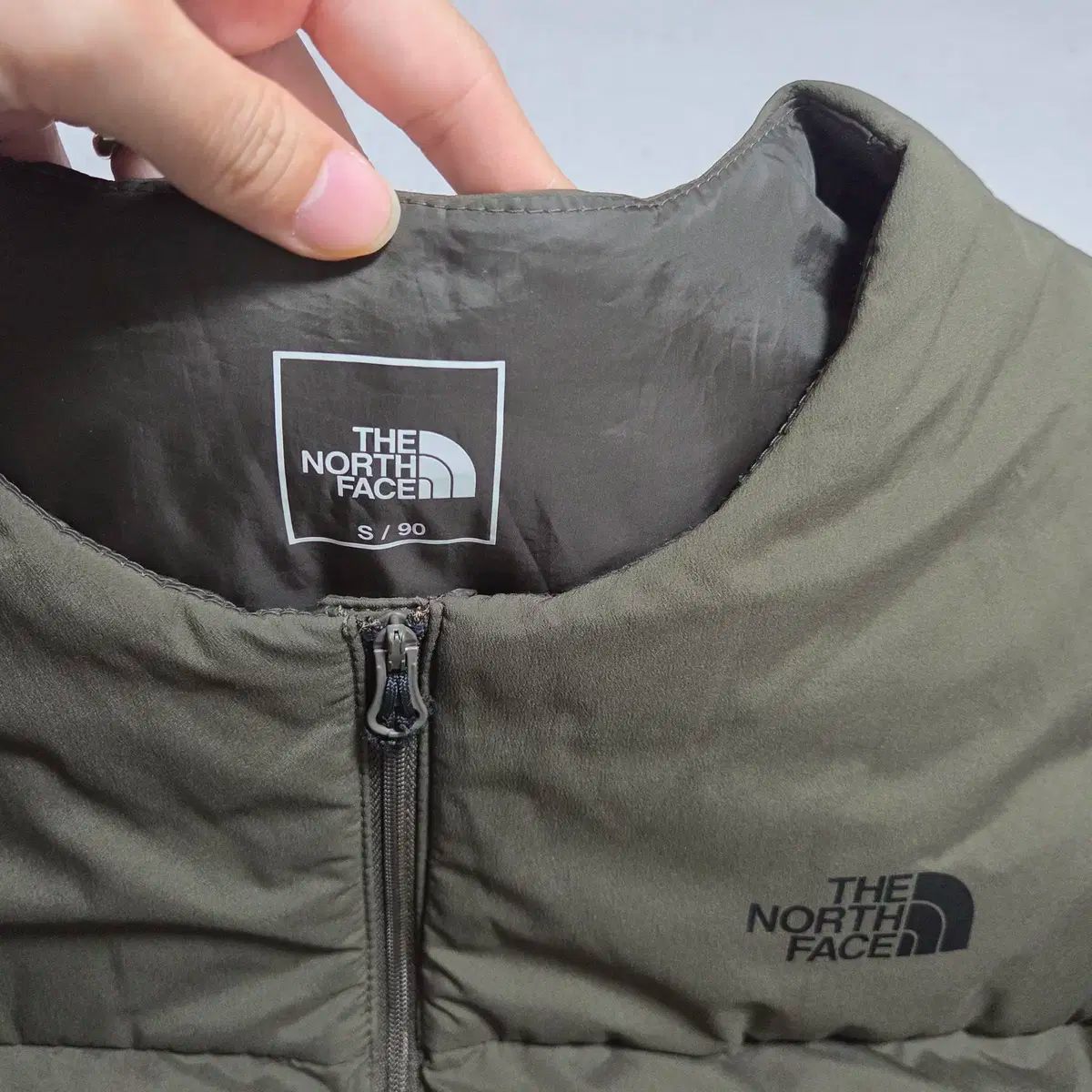 90 ザノースフェイス ルイ単ボール 軽量アウター ジップアップ ジャケット S