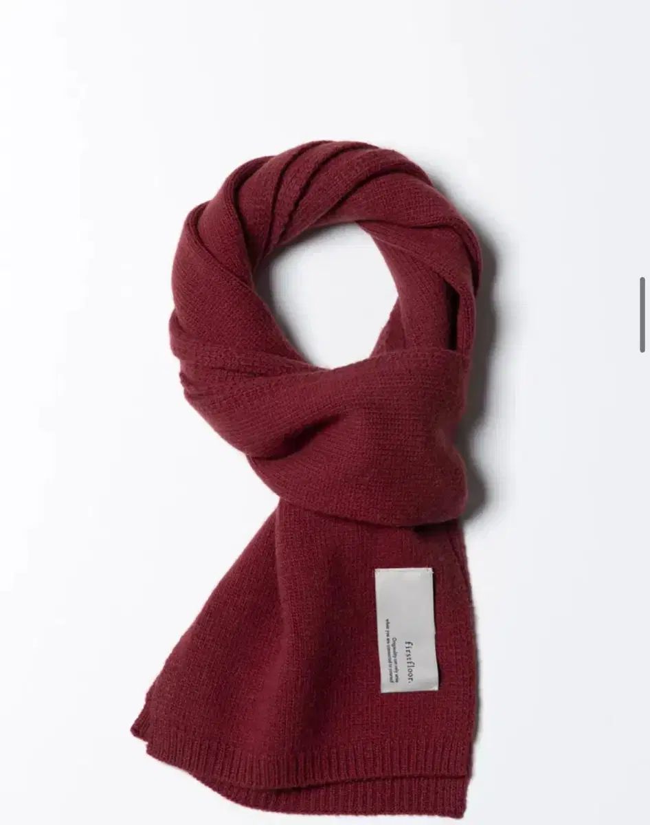 ファーストフロア カシミアブレンド ワイド マフラー