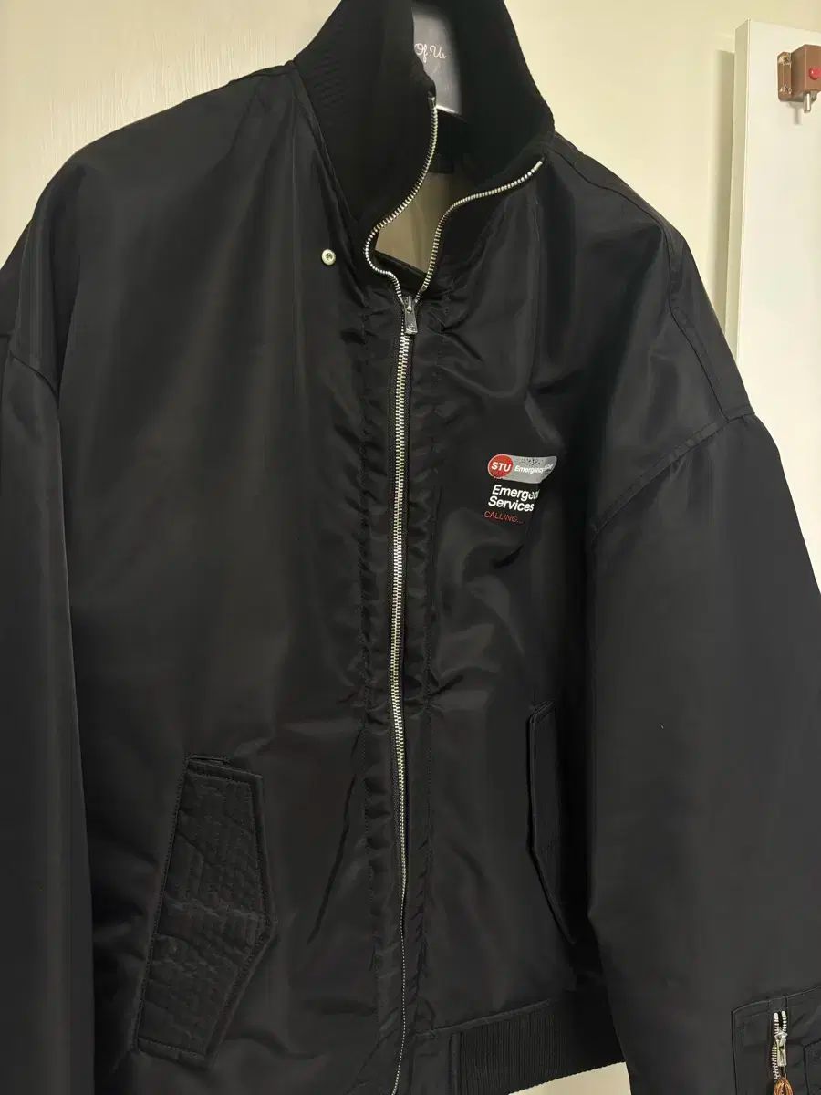 STU オーバーサイズ ブルゾン ジャケット