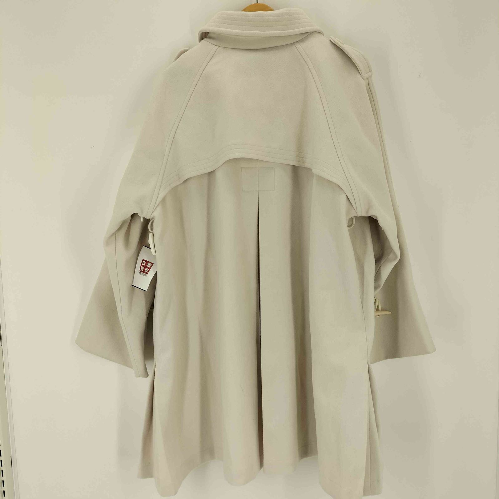 ウィルフリー willfully tent toggle jersey melton various midi coat レディース