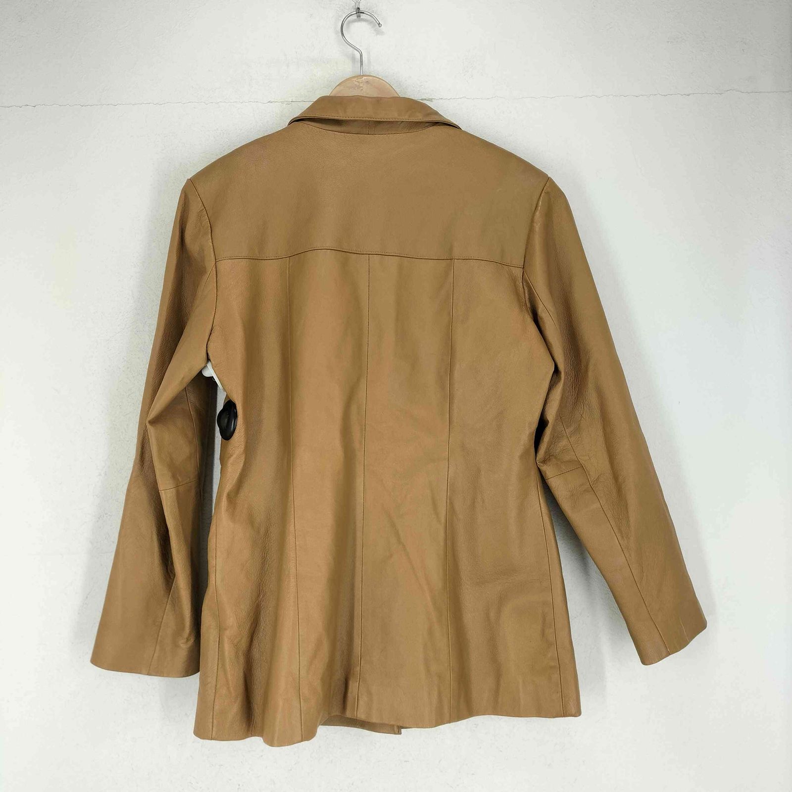 ユーズドフルギ 古着 CIRO CITTERIO GENUINE LEATHER 3Bテーラードジャケット レディース L