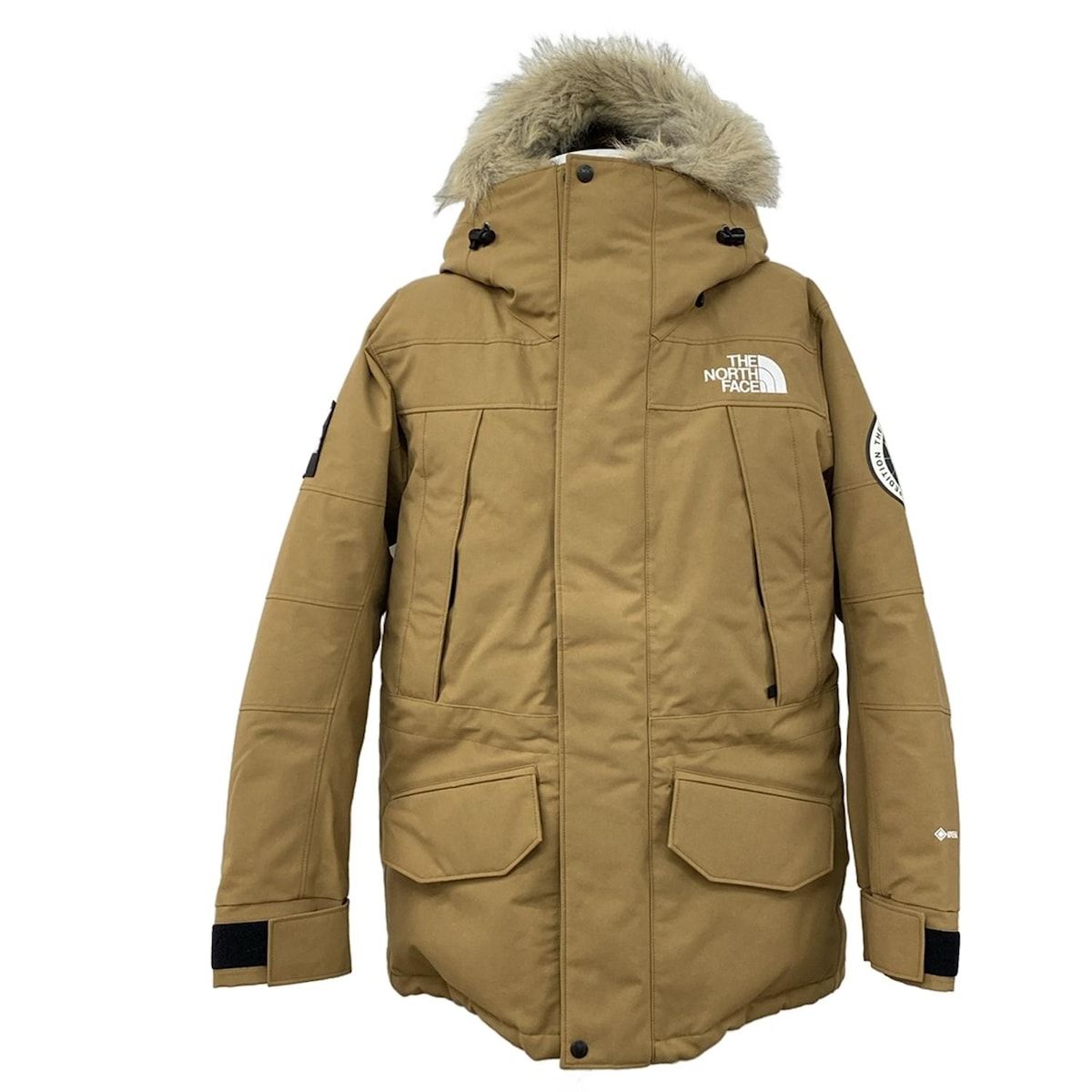 THE NORTH FACE ノースフェイス ジャケット サイズM ユニセックス アンタークティカパーカ ND92342 ベージュ 中綿 ファー取り外し可
